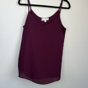 Purple/Red Dressy Tank Top